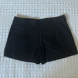J Crew Pleated front side zipper slack shorts- size 6